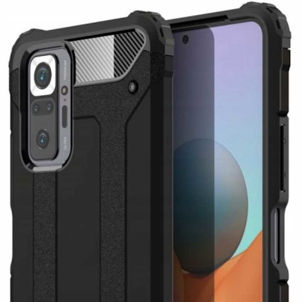 Spacecase Case X-Armor Case För Xiaomi Redmi Note 10 Pro Black