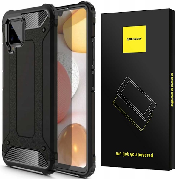 Spacecase Case Cover För Samsung Galaxy A42 5G X-Armor Black