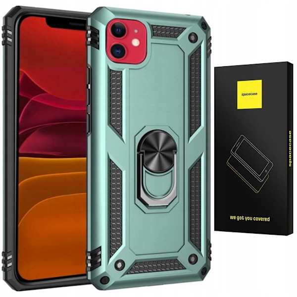 Spacecase Ring Nx Case För Iphone 11 Green Case Skydd