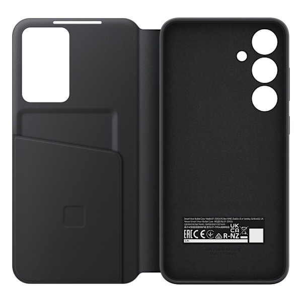 Samsung Smart View Wallet EF-ZS926CBEGWW deksel med klaff til Samsung Galaxy S24+ - svart