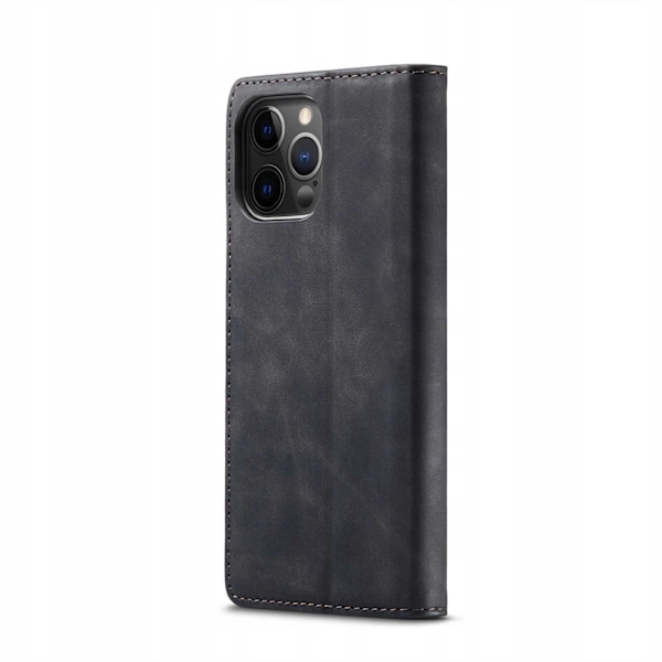 Spacecase Pålbocksväska För Iphone 12 Pro Max Svart Skydd