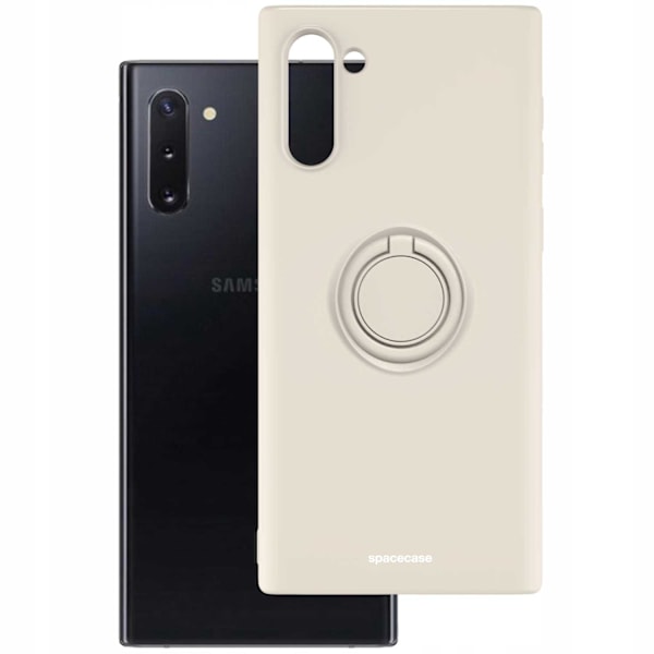 Spacecase Silikonecase Ring För Samsung Galaxy Note 10 Bone