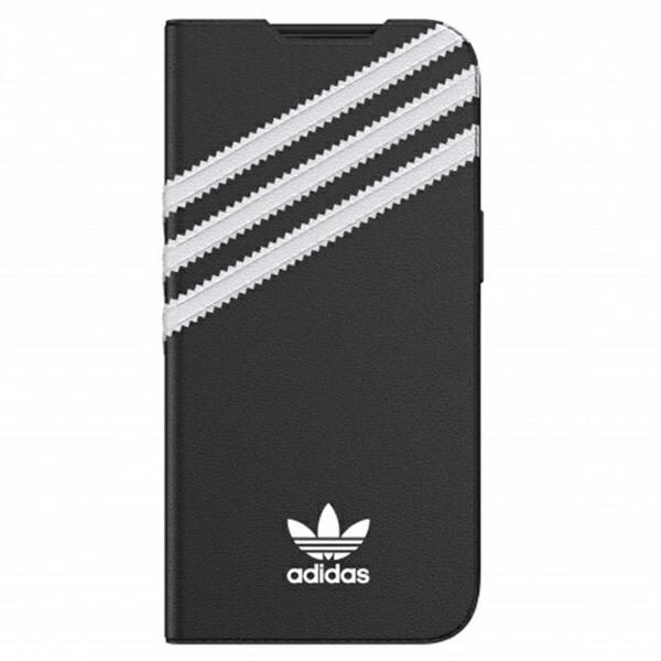 ADIDAS OR BOOKLET CASE PU TIL IPHONE 13 PRO / IPHONE 13 - SORT OG HVID