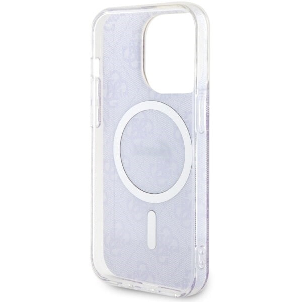 Guess GUHMP14LH4STU-deksel til iPhone 14 Pro lilla/lilla hardt deksel 4G MagSafe