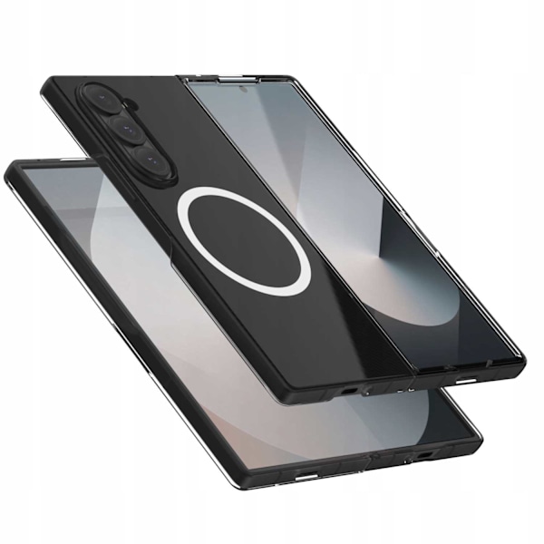 Spacecase Case Crystal Magcase Cover För Samsung Galaxy Z Fold 6