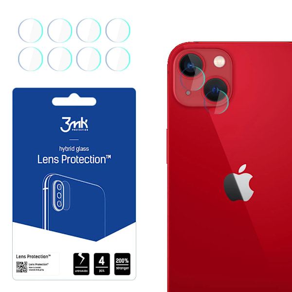 3MK LENS PROTECTION HYBRID KAMERAGLAS TIL IPHONE 13