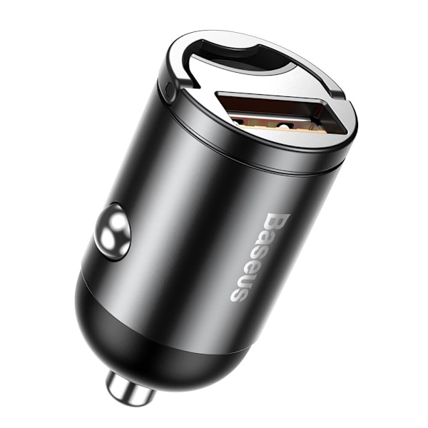 Baseus Tiny Star mini smart USB billader 30W Quick Charge 3.0 grå (VCHX-A0G)