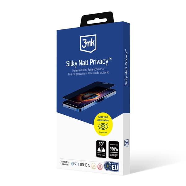 APPLE IPHONE 12 PRO MAX - 3MK SILKY MATT PRIVACY