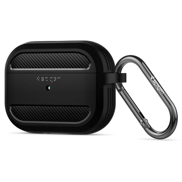 SPIGEN RUGGED ARMOR APPLE AIRPODS PRO 1 MAT SORT