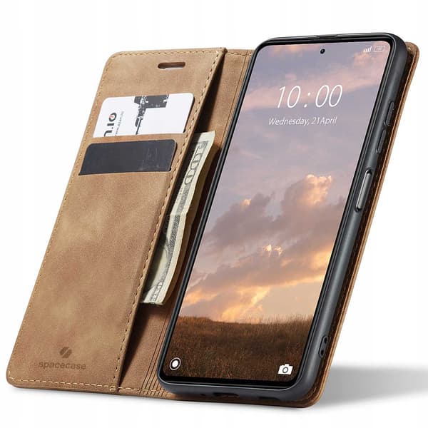Spacecase Fodral För Poco X5 Pro Note 12 Pro Brown