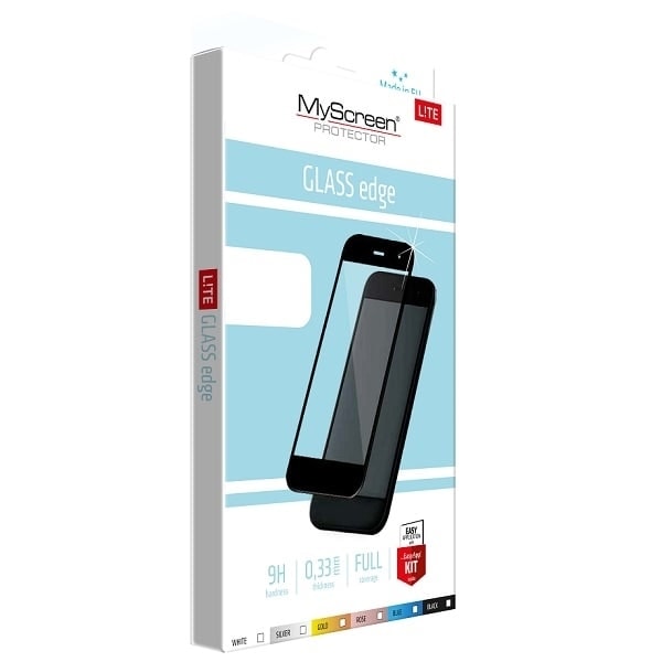 MS Lite Glass Edge iPhone 6/6S Plus svart/svart