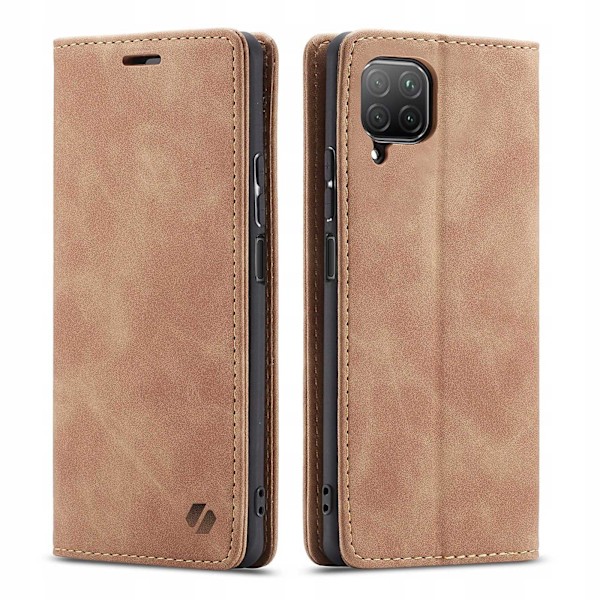 Spacecase Fodral Plånbok För Huawei P40 Lite Brunt