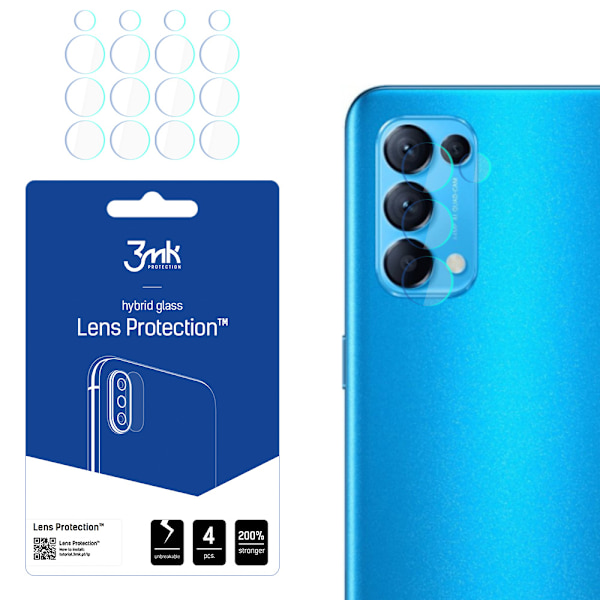 OPPO RENO 5/5 K 5G - 3MK OBJEKTIVBESKYTTELSE