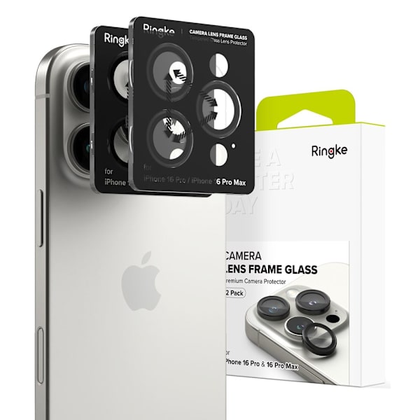 RINGKE CAMERA FRAME PROTECTOR 2-PACK IPHONE 16 PRO / 16 PRO MAX SORT