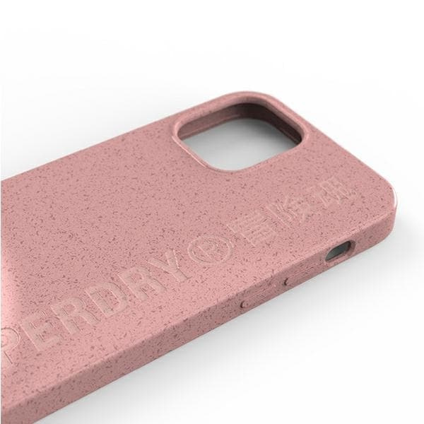 SuperDry Snap iPhone 12/12 Pro Compostable Fodral rosa/rosa 42621