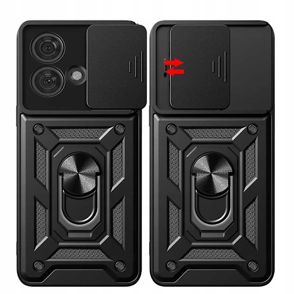 Spacecase Case Cover Till Motorola Edge 40 Neo Black