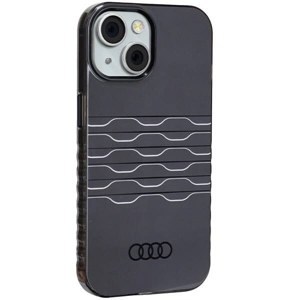 Audi IML MagSafe-deksel til iPhone 15 / 14 / 13 - svart