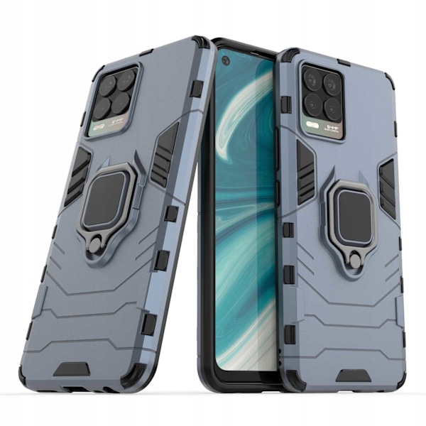 Spacecase Case Cover För Realme 8 8 Pro X-Ring Blå
