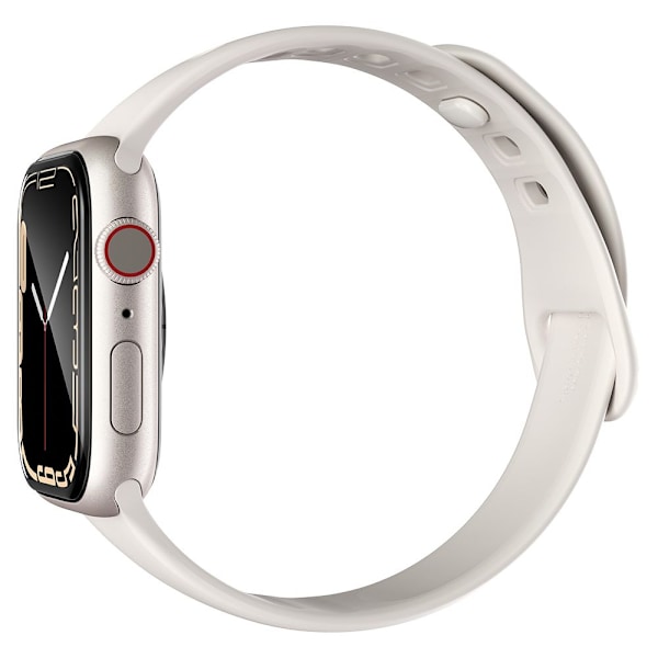 SPIGEN PROFLEX HYBRID GLAS "EZ FIT" 2-PACK APPLE WATCH 7/8 (45 MM)