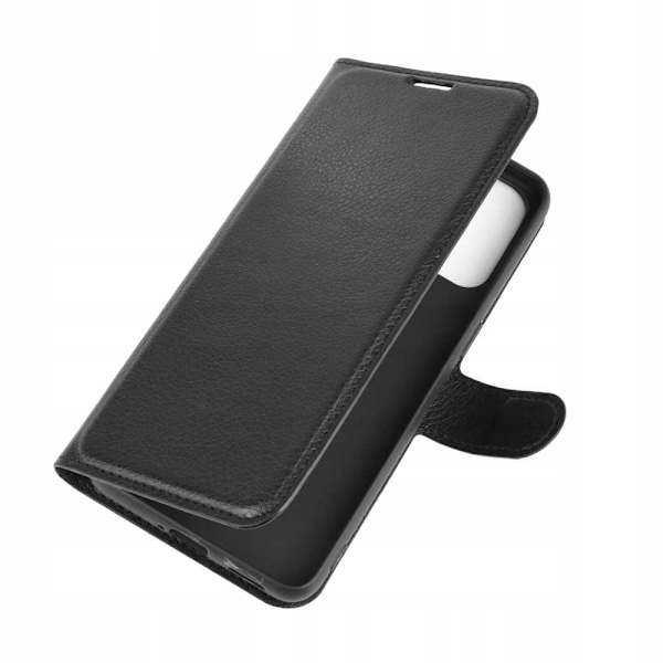 Litchi Case Cover Till Oppo Reno 4 Pro 5G Svart