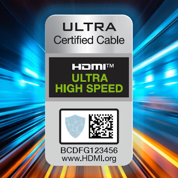 Wozinsky HDMI 2.1-kabel 8K 60 Hz 48 Gbps / 4K 120 Hz / 2K 144 Hz 2 m sølv (WHDMI-20)