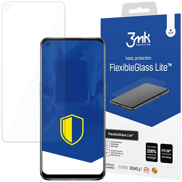 3MK FLEXIBLEGLASS LITE HYBRIDGLAS TIL OPPO A54 5G / A74 5G