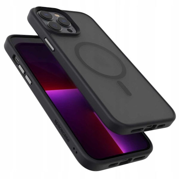 Spacecase Hybrid Case För Iphone 13 Pro Max Black