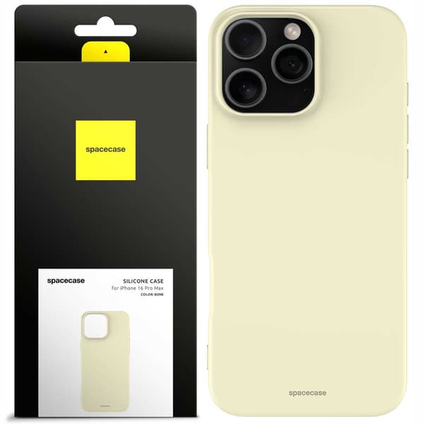 Spacecase Silikonfodral För Iphone 16 Pro Max Benskydd