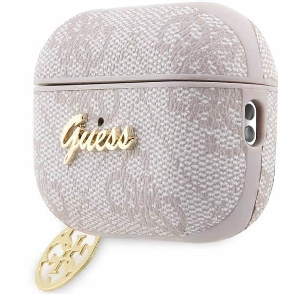 Guess GUAP2G4GSMP-deksel for AirPods Pro 2-deksel - Rosa 4G Charm Collection