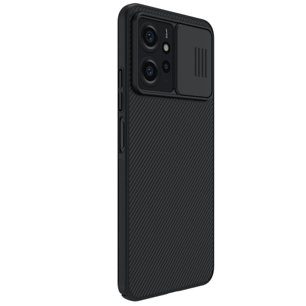 Xiaomi Redmi Note 12 Armor-deksel med Nillkin CamShield-deksel - Svart