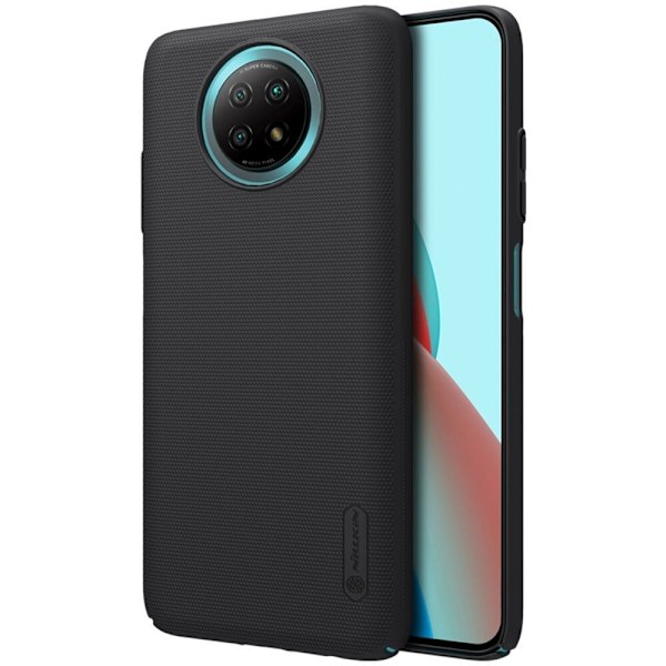 Nillkin Super Frosted Shield forsterket deksel + stativ for Xiaomi Redmi Note 9T 5G Black