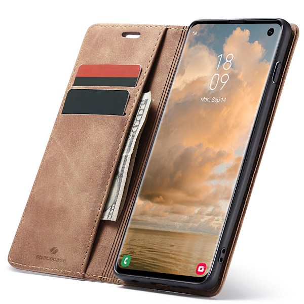 Spacecase Case Fall För Galaxy S10 Telefon Ljusbrun Färg