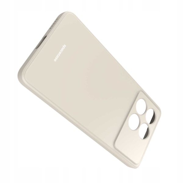 Spacecase Silikonecase För Poco X6 Pro 5G Bone