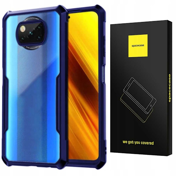 Spacecase-Fodral För Poco X3 Nfc Pro Beetle Blue