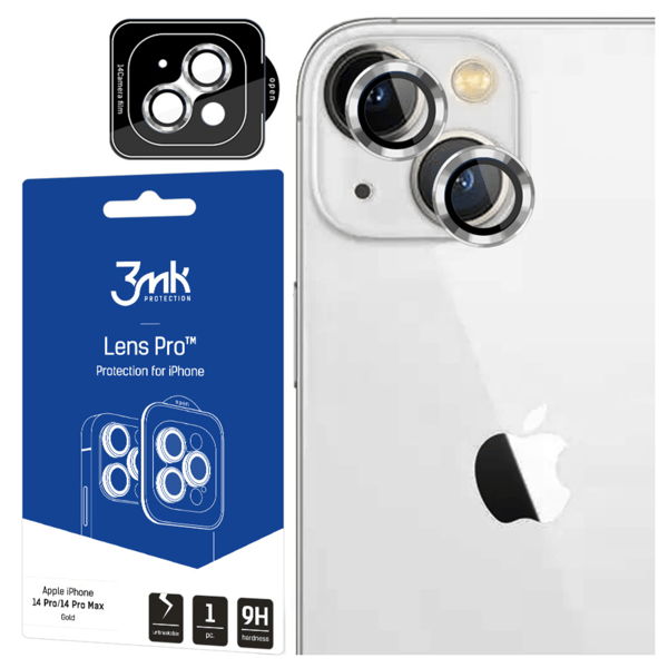 APPLE IPHONE 14 PLUS - 3MK LENS PROTECTION PRO Sølv