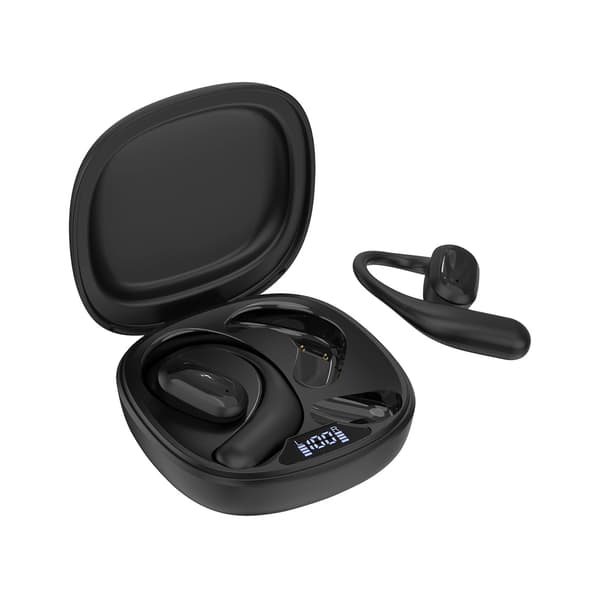 CHOETECH OWS TRÅDLØSE TWS BLUETOOTH 5.3 HOVEDTELEFONER - SORTE