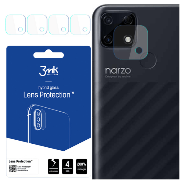 REALME NARZO 30A - 3MK OBJEKTIVBESKYTTELSE