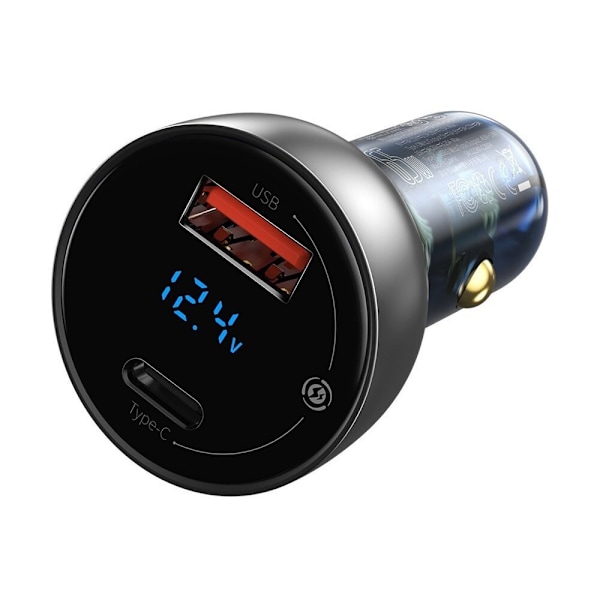 BASEUS USB-LADER TYPE C 65 W 5 A SCP TRANSPARENT