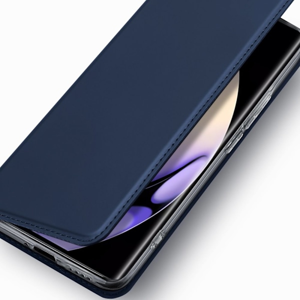 Dux Ducis Skin Pro-deksel til Samsung Galaxy A54 5G Flip Cover-kortlommebok? blå stativ