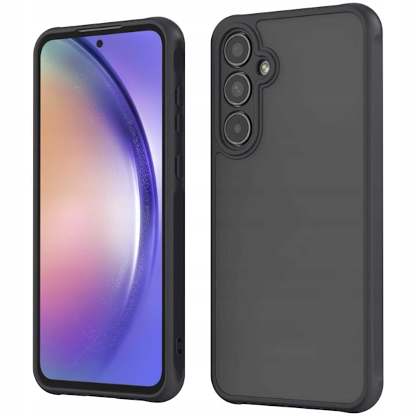 Spacecase Hybrid Fodral För Samsung Galaxy A35 5G Svart