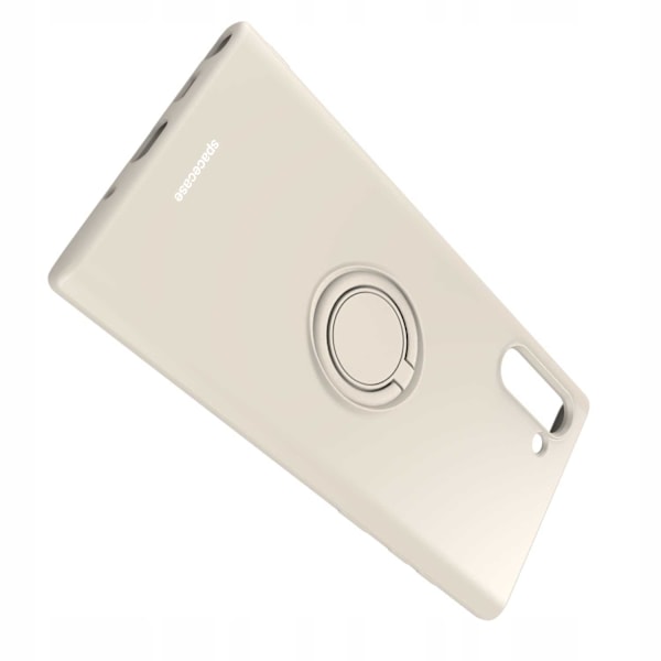 Spacecase Silikonecase Ring För Samsung Galaxy Note 10 Bone