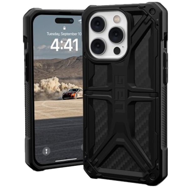 UAG CASE ARMOR HUS TIL IPHONE 15 PROMAX SORT