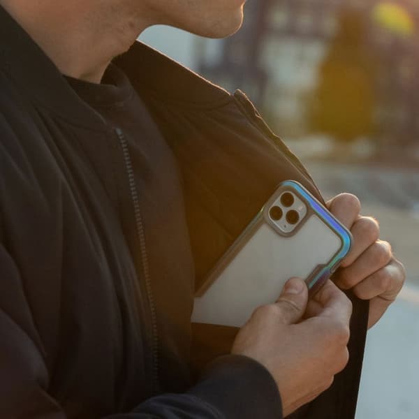 Raptic X-Doria Shield Deksel iPhone 14 Pro pansret deksel blå