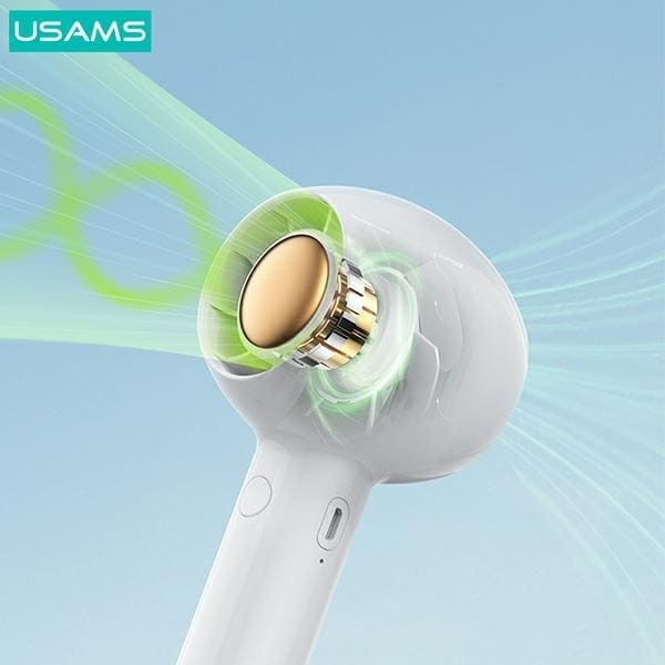 USAMS Mini 1200mAh Candy Series Hand Fan vit/vit ZB251FS01 (US-ZB251)
