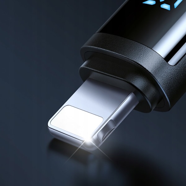 MCDODO LADDARE USB LIGHTNING-KABEL SNABBLADDNING IPHONE 1M LED