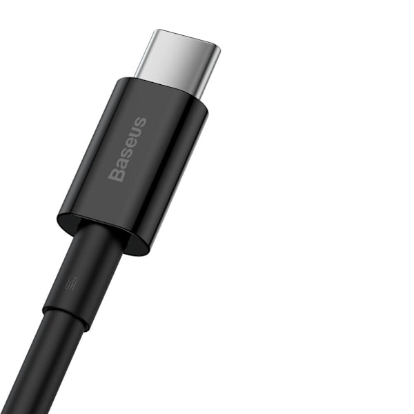 BASEUS USB-KABEL - USB TYPE C 66 W (11 V / 6 A) HUAWEI SUPERCHARGE SCP 2 M SVART