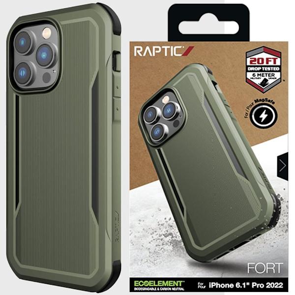 RAPTIC X-DORIA CASE TIL IPHONE 14 PRO MAX GREEN