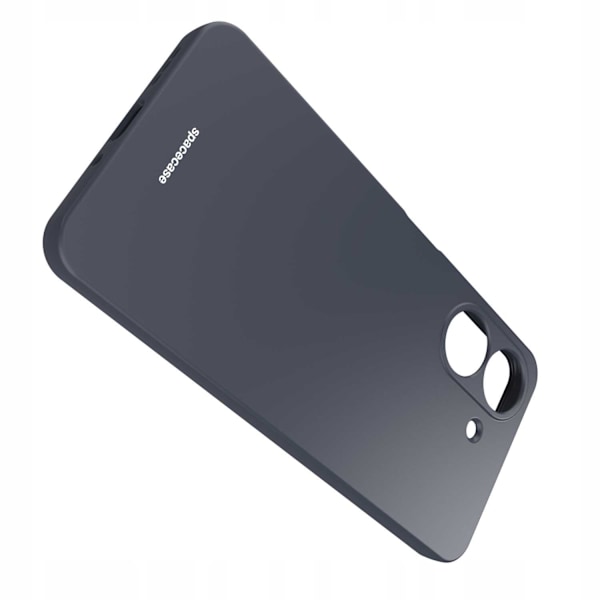 Spacecase Silikonfodral För Poco C65 Redmi 13C 4G Svart Skydd