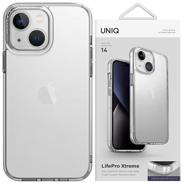 UNIQ LifePro Xtreme-deksel iPhone 14 Plus 6.7 gjennomsiktig/krystallklar
