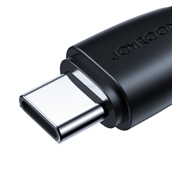 Joyroom USB - USB C 3A Surpass seriekabel for hurtiglading og dataoverføring 1,2 m svart (S-UC027A11)